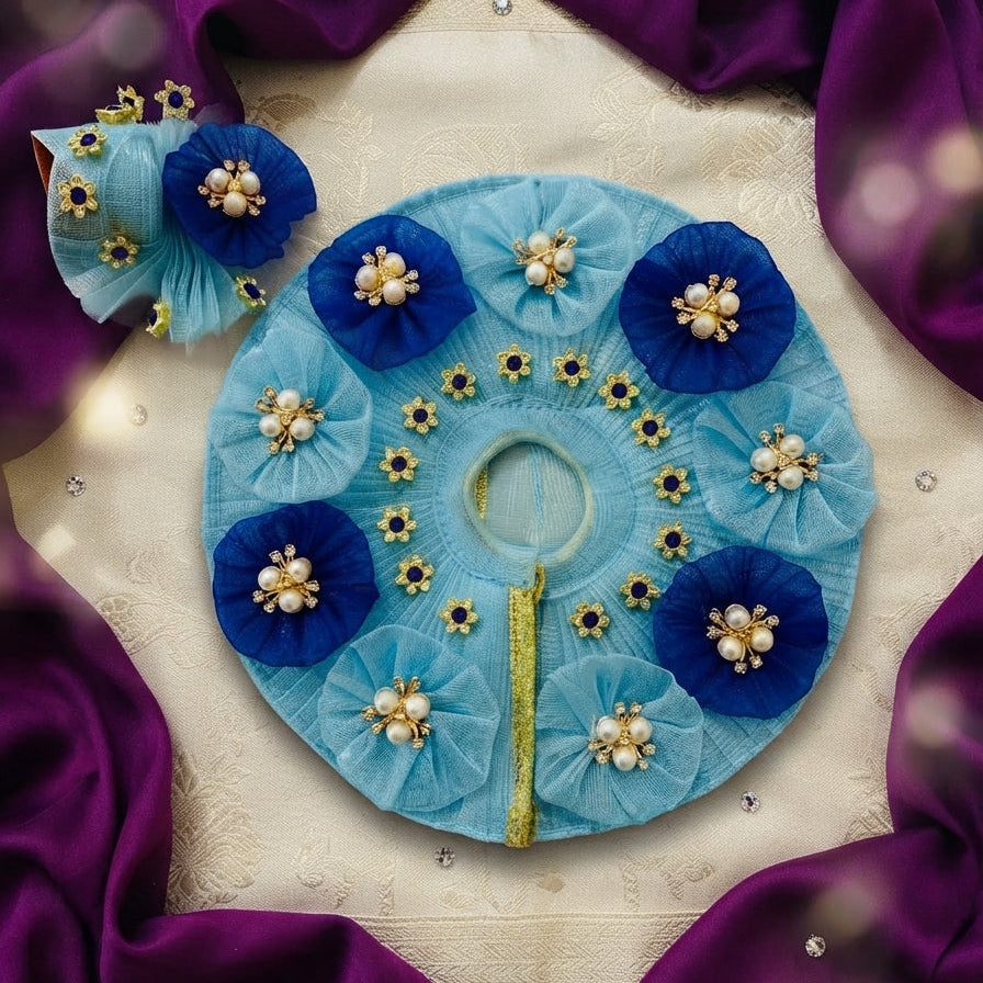 Vrindavan Blue Pearl Grace