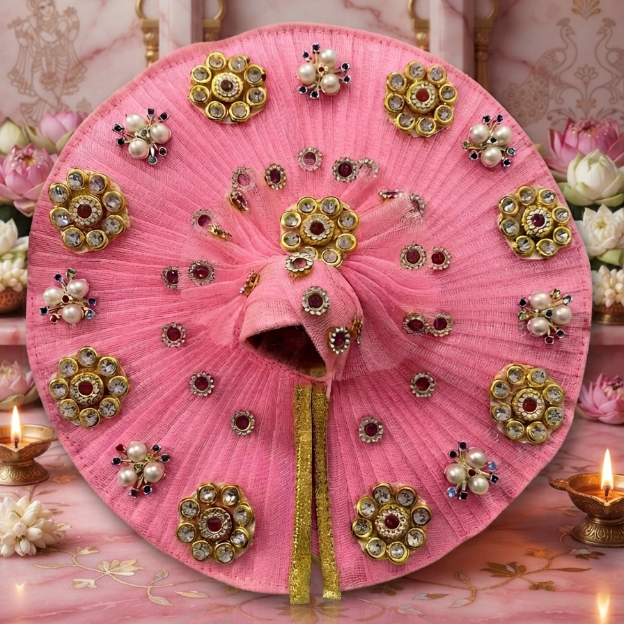 Pink Lotus Divine Poshak
