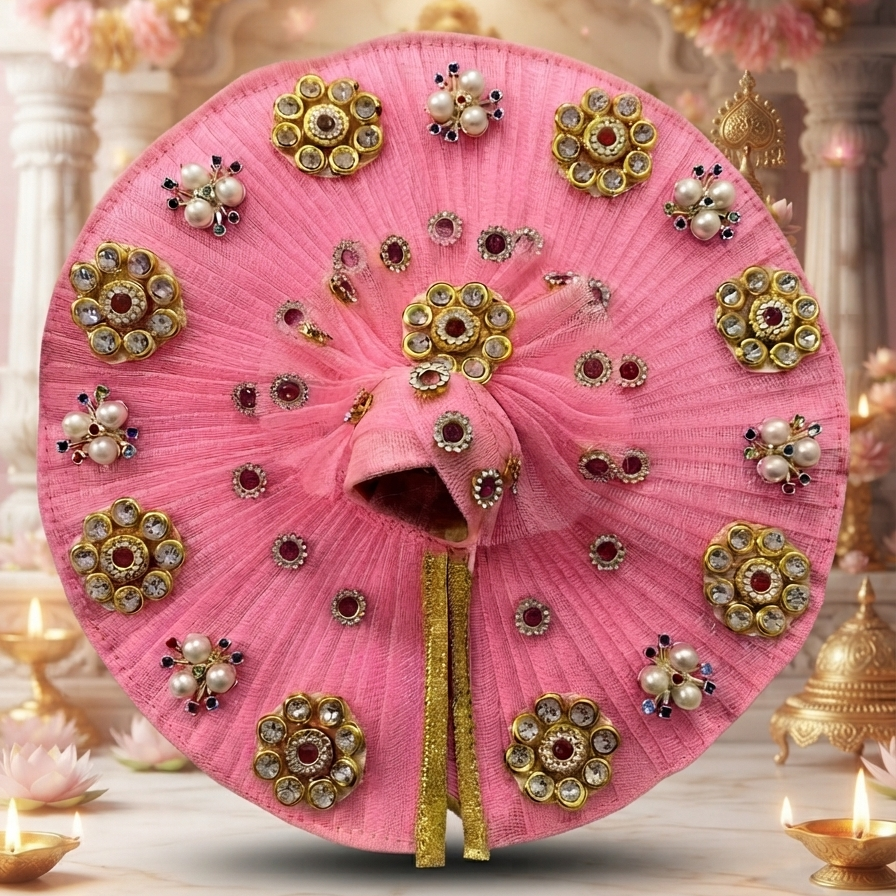 Pink Lotus Divine Poshak