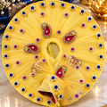 Golden Radiance Pleated Poshak