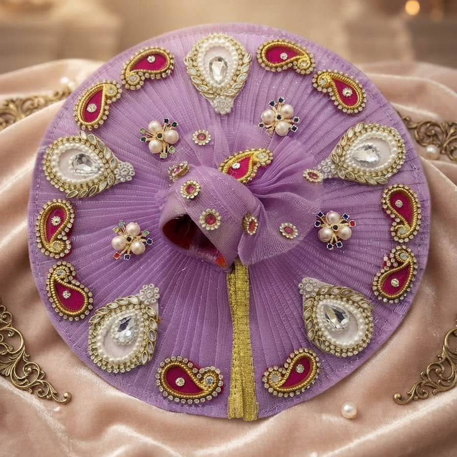 Lavender Paisley Poshak