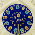 Divine Azure Paisley Thakur Ji Dress