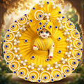 Yellow Aura Laddu ji Attire