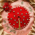 Govinda's Crimson Blossom Poshak