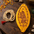 Tulsi Jaap Mala with Japa Bag | Radha Naam Jaap Mala for Pooja & Mantra Jaap